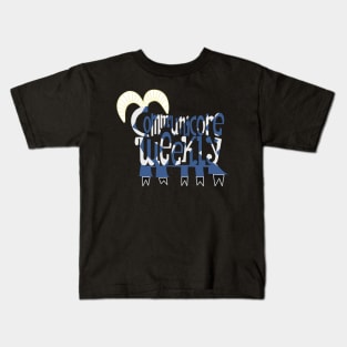Communicore Weekly Five Legged Goat Logo Kids T-Shirt